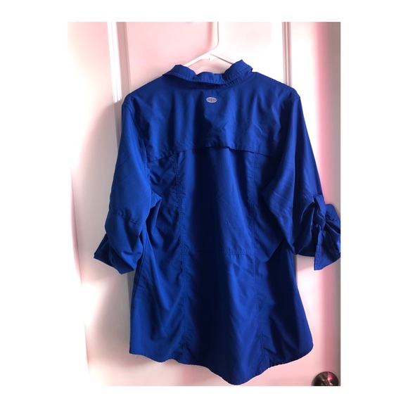 Blue Button Down - Picture 2 of 2